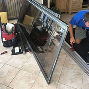 sliding glass door frame repair Lake Elsinore